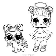 Click the lol doll spice coloring pages to view printable version or color it online compatible with ipad and android tablets. Lol Pets Coloring Pages And Lol Surprise Doll Xcolorings Com