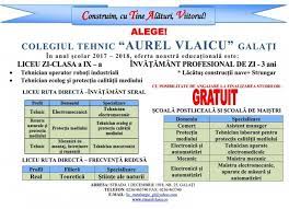 25 din galaţi, ☎ telefon +40 236 463 740 cu indicații rutiere. Oferta EducaÈ›ionalÄƒ 2017 A Colegiului Tehnic Aurel Vlaicu Din GalaÈ›i ViaÅ£a LiberÄƒ GalaÅ£i
