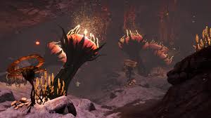 The young cotton anemone can be found in the deep lilypads cave. Deep Lilypads Cave Subnautica Below Zero Wiki Fandom