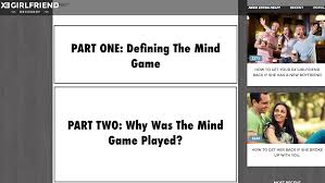 Check spelling or type a new query. The Powerful Mind Games Your Ex Girlfriend Plays On You And Why
