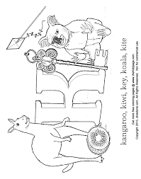 You could also print the picture. Letter K Coloring Abc S Free Coloring Pages For Kids Printable Colouring Sheets