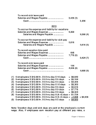 Accounting 14th edition test bank ch. Chapter 13 Solutions