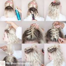 All you need are some good quality bobby pins and hair elastics, as well as a good holding spray if your hair is super smooth and sleek. 20 Fabulous Half Up Half Down Hairstyles Easy Step By Step Hair Tutorials Hairstyles Weekly