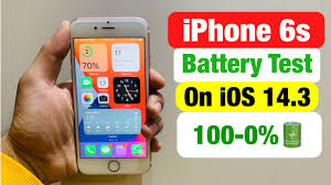 Iphone 6s Battery Drain Test On Ios 14 3 100 0 Double Battery Backup On Ios 14 3 Iphone 6s Youtube