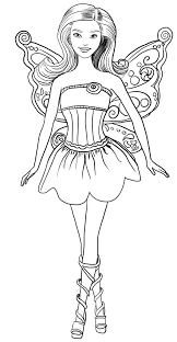Ausmalbilder barbie oceana malvorlage gratis template. Ausmalbilder Barbie Fee