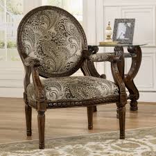 Martinsburg Traditional Showood Accent Chair With Carved Wood Frame By Signature Design By Ashley Furniture Sam S Akzentstuhle Ashley Mobel Wohnzimmersessel