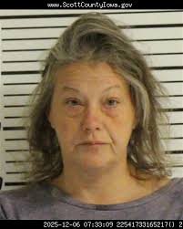Nicholson, Bethany Jane 43 Charges: OWI 2nd Offense Arrest/Offense Date:  09/23/2025 Bond: $2,000 (Secured) #inmate #ScottCountyJail #ScottCountyIA  #IowaNews