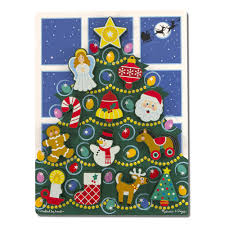 Doug and melissa wooden cookie dough cookies play set. Melissa Doug Holiday Christmas Tree Wooden Chunky Puzzle 13 Pcs Buy Online In Bahamas At Bahamas Desertcart Com Productid 48633077