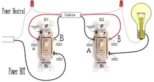 The white wire of the cable wiring is marked with black electrical tape, and is going to the switch. In Electrical Why Do We Need To Install A 3 Way Switch At Home Quora