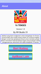 Untuk mempelajari materi yang satu ini tentunya membutuhkan waktu. Learn 16 Tenses Easily For Android Apk Download