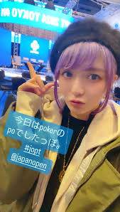 Miku went today to the Tokyo edition of Japan Open Poker Tour :)