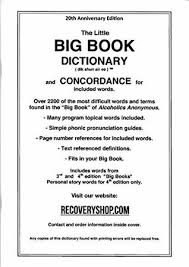Write 2200 number in english words or spelling? Large Print The Little Big Book Dictionary And Concordance Of Included Words By Lyle Parkins