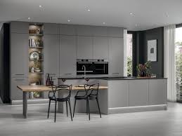 Light grey kitchen cabinets with black handles moderna stock quote. Grey Kitchen Ideas Grey Kitchen Designs Howdens