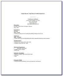 High School Student Resume Template 6 Free Word Pdf Documents Throughout Resume Templates For High School Students With No Work Experience Vincegray2014
