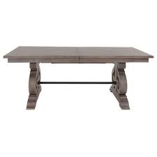 Hacienda Dining Table Grey Dining Tables Dining Table Metal Accent Table