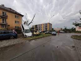 A tornado touches down in czechia, june 24, 2021; Wwpxy6iuf3q4am