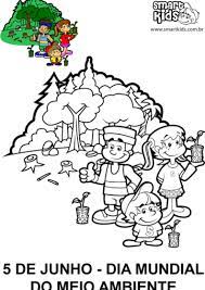Desenho para colorir de natureza. Colorir Desenho Dia Mundial Do Meio Ambiente Desenhos Para Colorir Smartkids