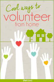 Giving Back Is Easy When You Can Do It From Your Couch Here S How Service Projects For Kids Community Service Ideas Volunteer Projects