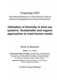 Tropentag 2007 Book Of Abstracts
