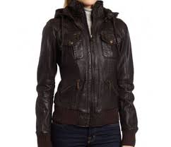 Handmade Women Elegant Brown Hooded Leather Jacket Women Brown Leather Jacket Women Leathe Leather Jackets Women Leather Jacket With Hood Hoodie Jacket Women