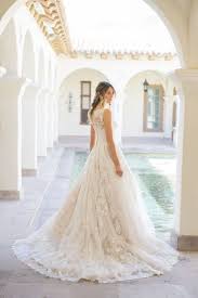 Beaded Lace Wedding Dress With Pleated Skirt David S Bridal Wedding Dresses Lace Beaded Lace Wedding Dress Oleg Cassini Wedding Dresses
