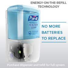 Ningbo changqi bathroom accessories co., ltd. Purell Es8 Liquid Soap Dispenser 9 1 X 5 5 X 3 4 White Amazon Com Industrial Scientific