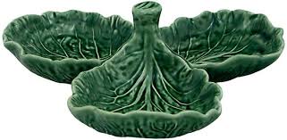 Cabbage Olive Dish Green Natural Bordallo Pinheiro Olive Dishes Cabbage Pinheiro