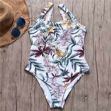 2019 Sexy One Piece Swimsuit Women 2019 Summer Beachwear Lace One Shoulder Swimwear Bathing Suit Swimming Bodysuit Monokini Swim From Youlezhe 15 47
