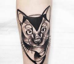 If maneki neko's eyes are closed, the cat will bring you good luck in the near future, so this is best for the things you need right now. Cat Tattoo By Elena Fortuna Post 20759