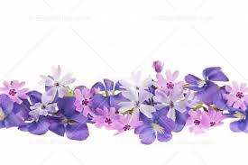 Spring Flower Border Clip Art Purple Spring Flowers Clip Art Borders Free Purple Spring Flowers Flower Border Flower Clipart