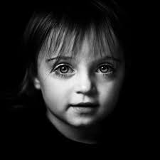Kid Portrait B And W Black Background Photography Black And White Portraits White Photography