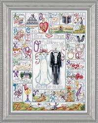 Instead of the same old boring gift, why not stitch an elegant cross stitch with the date they were married. Multi Colour Design Works Beach Waltz Cross Stitch Kit Arts Crafts Needlework Umoonproductions Com