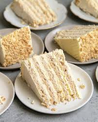 Cashew Meringue Cake With French Buttercream Recipe The Feedfeed In 2020 Desserts French Buttercream Sans Rival