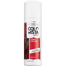 L Oreal Paris Colorista 1 Day Hair Color Spray Red 2oz Target