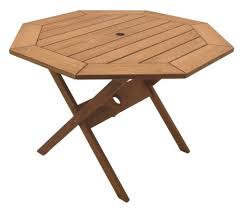 Round Wooden Table Garden Outdoor Folding Table Wooden Garden Table Patio Table