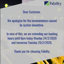 Jul 14, 2021 · hours calculator (how many hours.) the hours calculator calculates the duration between two dates in hours and minutes this application determines the number of hours between two times or add hours to a certain date. We Are Extending Our Banking Hours Fidelity Bank Plc Facebook