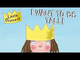Read Along With Little Princess I Want To Be Tall Youtube Cuentos