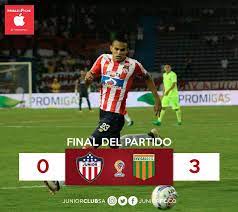18 5 6 7 17 21 −4 21 14 envigado: Junior Club Sa Final Junior 0 3 Envigado Facebook