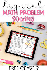Fill in the missing numbers. Free Digital Math Grade 3 Problem Solving Classroom Math Activities Math Problem Solving Activities Math Problem Solving