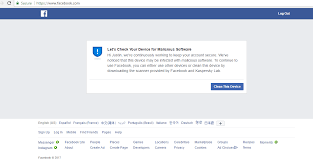 Facebook Forcing Me To Install Kaspersky Scanner Web Browsing Email And Other Internet Applications