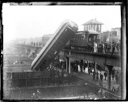 L Wreck At 43rd St 1908 Chicago Pictures Chicago History Chicago Transportation