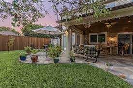 Partially Covered Patio With Extended Area Uncovered Perfect To Grab A Little Sun By Texas Custom Patios Patio Covered Patio Design Patio Design