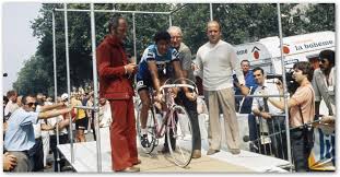 Rennrad helden päarchen paar fotos poster. Raymond Poulidor Rennrad News De