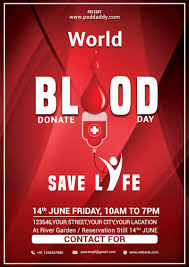 World blood donor day is observed on every 14 june worldwide. Blood Donor Day Flyer Social Media Post Psddaddy Com