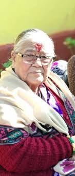 Late S. B. Lepcha sir and his surviving wife Mon Maya Subba. Gozhi Dagapela  Bhutan.