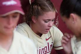 Florida State Seminoles versus the Oklahoma State Cowgirls, final Super  Regionals game