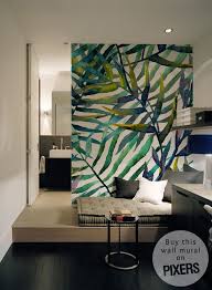 Tropical Wall Mural By Pixers 3 Www Pixersize Com Desain Interior Interior Mural