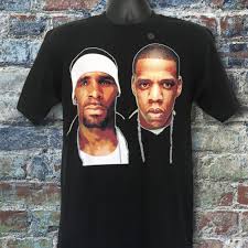 R Kelly Jay Z Best Of Both Worlds Tour Rap T Shirt
