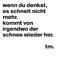 In den nächsten tagen schneit es immer wieder, es herrscht dauerfrost, so der deutsche wetterdienst. Wenn Du Denkst Es Schneit Nicht Mehr Kommt Von Irgendwo Der Schnee Wieder Her Tm Post By Bigtraw On Boldomatic