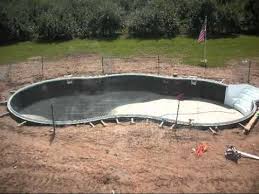 Inground Pool Install Inground Pool Installation Backyard Vacation Inground Pools